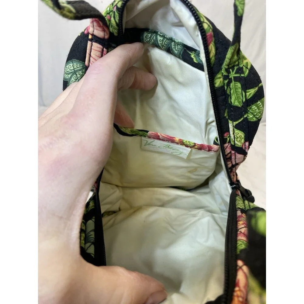 Vera Bradley BOTANICA Zip Up Lunch Bag 2007 VGC - Picture 3 of 3